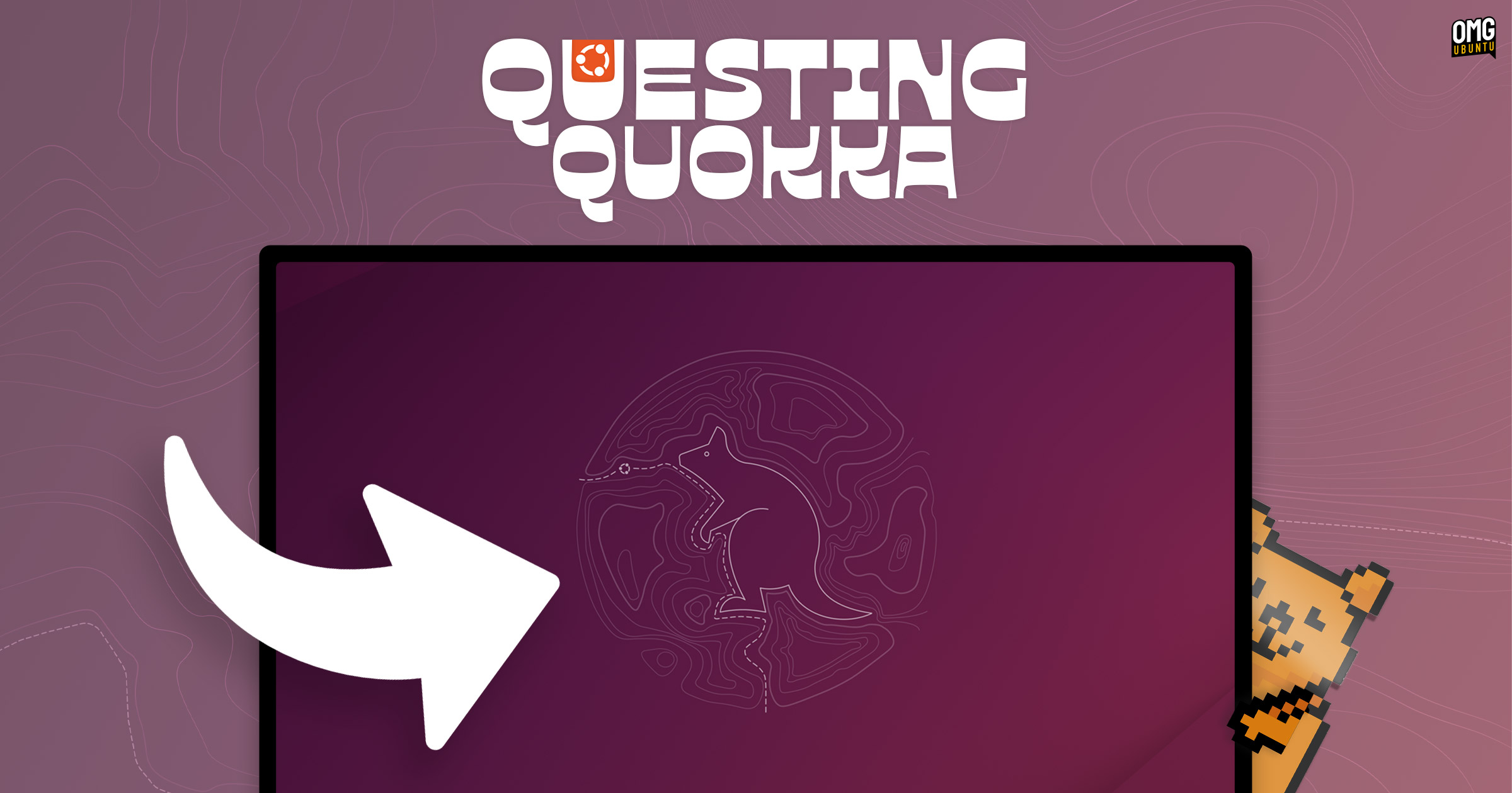 Ubuntu 25.10 Reveals New Wallpaper, Mascot Artwork